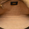 Fendi Large Canvas Pequin Claudia Shoulder Bag Secondhand