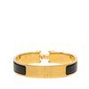 Secondhand Hermès Narrow Enamel Clic H Bracelet PM