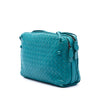Bottega Veneta Mini Nappa Intrecciato Nodini Double Zip Crossbody Secondhand