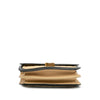 Secondhand Saint Laurent Medium Quilted Suede Monogram Solferino Crossbody