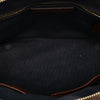 Burberry Small Leather Trimmed House Check Canvas Bridle Orchard Satchel Secondhand