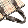 Burberry Haymarket Check Coated Canvas Tote Secondhand