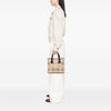 Burberry Haymarket Check Coated Canvas Tote Secondhand