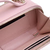 Chanel Mini CC Glazed Calfskin Double Zip Top Handle Vanity Case Secondhand