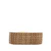 Burberry Nova Check Canvas and Raffia Shoulder Bag Secondhand