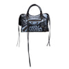 Balenciaga Mini Lambskin Motocross Graffiti Classic City Satchel Secondhand