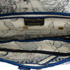 Dior Canvas Embroidered Around the World Saddle Bag Secondhand