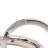 LOEWE Brass and Calfskin Anagram Key Ring and Bag Charm Secondhand