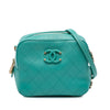 Chanel CC Stitched Calfskin Enamel Camera Bag Secondhand