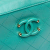 Chanel CC Stitched Calfskin Enamel Camera Bag Secondhand