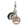 Dior CC Brass No 5 Charms Drop Push Back Earrings Secondhand