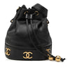 Chanel Caviar Triple CC Drawstring Bucket Bag Secondhand