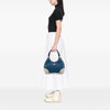 Gucci Guccissima Trimmed Canvas Colbert Shoulder Bag Secondhand