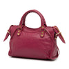 Secondhand Balenciaga Mini Lambskin Motocross Classic City Satchel