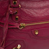 Balenciaga Mini Lambskin Motocross Classic City Satchel Secondhand