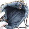 Chanel Mini Shiny Caviar 22 Handbag Secondhand