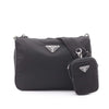 Prada Saffiano Trimmed Re Nylon Crossbody Bag Secondhand