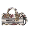 Dior Medium Embroidered Floral Canvas Lady D Joy Secondhand