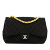 Chanel Jumbo Classic Jersey Single Flap Secondhand