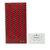 Prada Printed Saffiano Bifold Long Wallet Secondhand