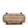 Burberry Small Haymarket Check Coated Canvas Northfield Satchel Secondhand