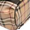 Burberry Small Haymarket Check Coated Canvas Northfield Satchel Secondhand