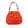 Secondhand Yves Saint Laurent Leather Nadja Rose Petal Shoulder Bag