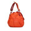 Secondhand Yves Saint Laurent Leather Nadja Rose Petal Shoulder Bag