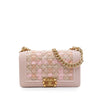 Chanel Old Medium Tweed and Lambskin Boy Flap Secondhand