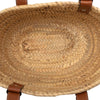 LOEWE Small Raffia Anagram Basket Tote Secondhand