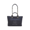 Chanel Medium Canvas Deauville Tote Secondhand