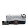 Chanel Medium Quilted Tricolor Lambskin Country Chic Flap Secondhand