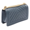 Chanel Old Medium Chevron Caviar Boy Flap Secondhand