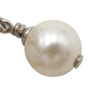 Chanel CC Brass Strass and Faux Pearl Pendant Necklace Secondhand