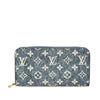 Louis Vuitton Monogram Denim Zippy Long Wallet Secondhand