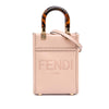 Fendi Mini Leather Sunshine Shopper Tote Secondhand