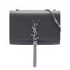 Saint Laurent Small Grain de Poudre Monogram Kate Tassel Crossbody Secondhand