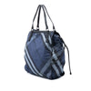 Burberry Supernova Check Nylon Buckleigh Tote Secondhand