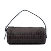 Fendi Zucchino Canvas Barrel Pochette Secondhand