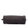 Fendi Zucchino Canvas Barrel Pochette Secondhand