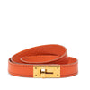 Hermès Chevre Mysore Kelly Double Tour Bracelet Secondhand