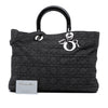 Secondhand Dior Extra Large Denim Cannage Lady Dior