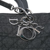 Secondhand Dior Extra Large Denim Cannage Lady Dior