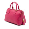 Prada Saffiano Lux Convertible Bowler Bag Secondhand