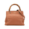 Secondhand Gucci Small Calfskin Bamboo Shopper Satchel