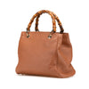 Secondhand Gucci Small Calfskin Bamboo Shopper Satchel