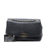 Chanel Quilted Caviar CC Plate Flap Pocket Shoulder Bag Secondhand