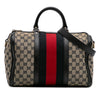 Secondhand Gucci Medium GG Canvas Web Joy Boston Bag