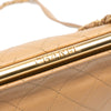 Secondhand Chanel Quilted Lambskin CC Logo Bar Shoulder Bag