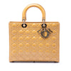 Dior Large Patent Cannage Lady Dior Secondhand